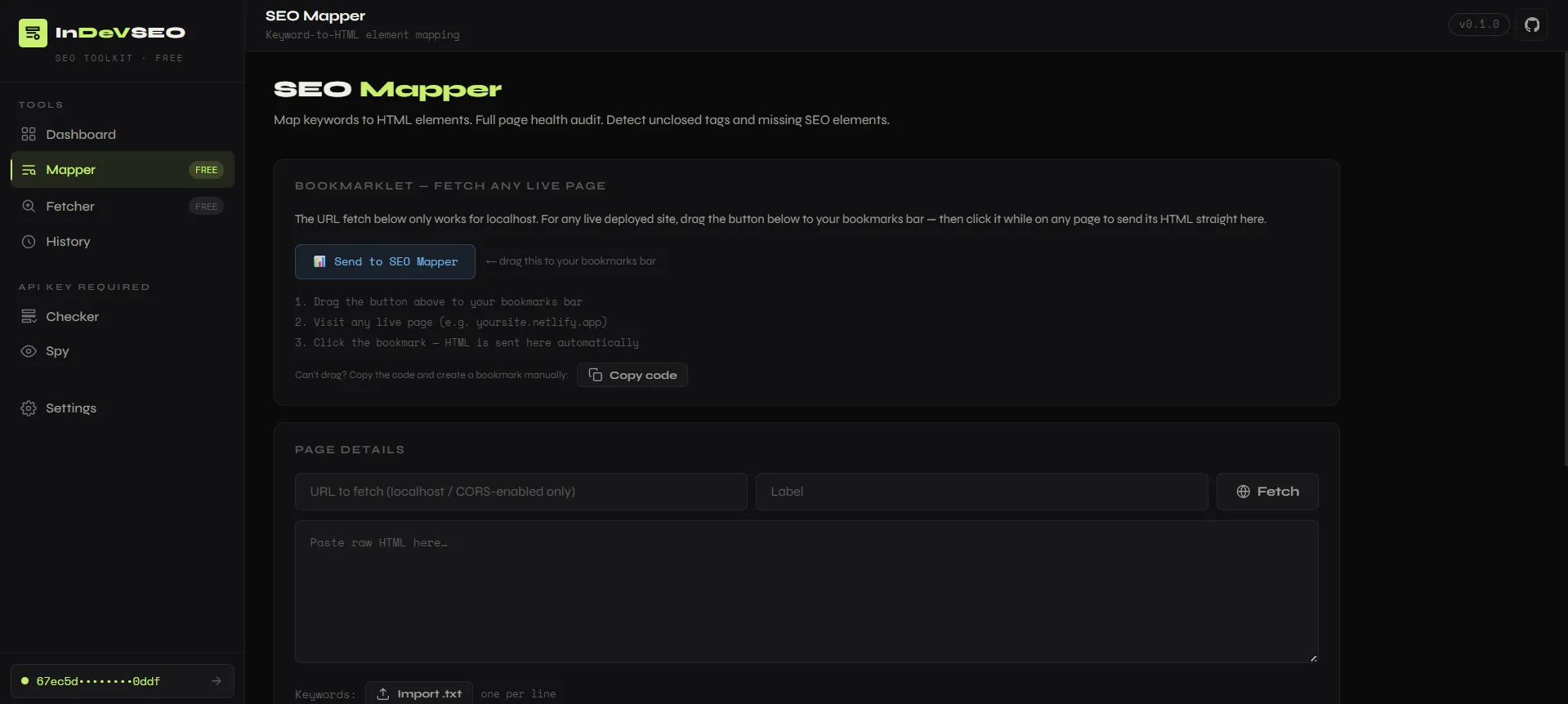 Mapper